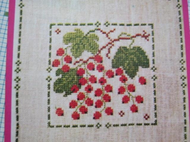Borduurpatroon  Framboosjes en Besjes   nr 4994 6 82, Hobby en Vrije tijd, Borduren en Borduurmachines, Verzenden, Nieuw, Handborduren