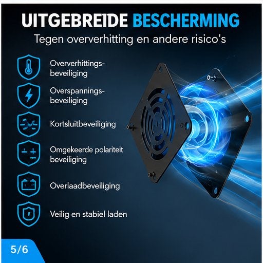 Vatrer 14.6V 70A LiFePO4 Snellader 12V Lithium Accu's, Vatrer, Vatrer, Nieuw, Ophalen of Verzenden