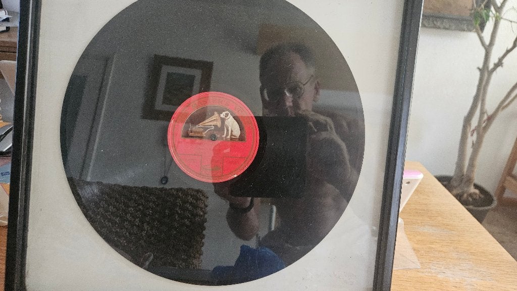 His Master's Voice 78 toeren plaat Caruso - De Parelvissers, Gebruikt, 10 inch, Overige componisten, Opera of Operette