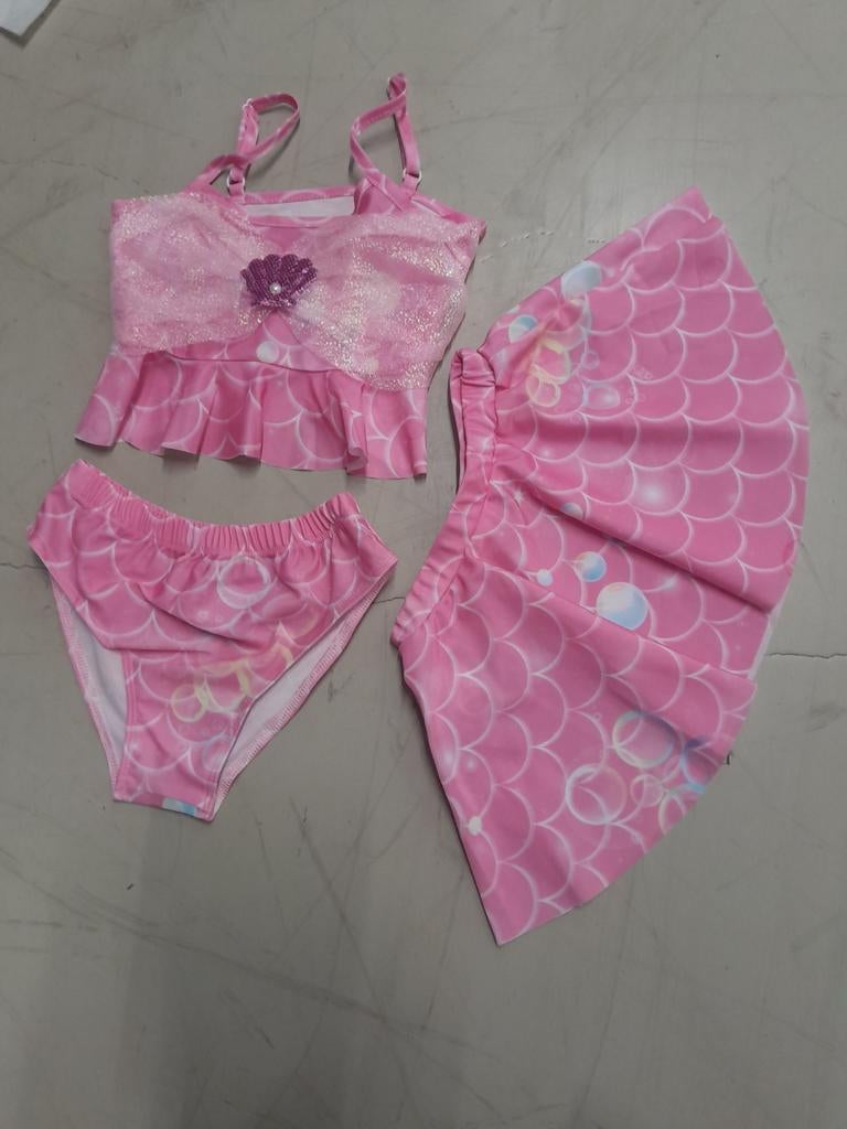 Roze zeemeermin bikini setje 2 voor 11,00 combineren mag, Ophalen of Verzenden