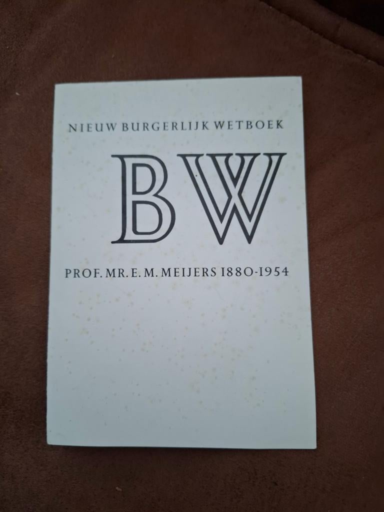 Postzegel Eerste Dag Uitgifte Nieuw Burgerlijk Wetboek, Ophalen of Verzenden, Onbeschreven, Nederland