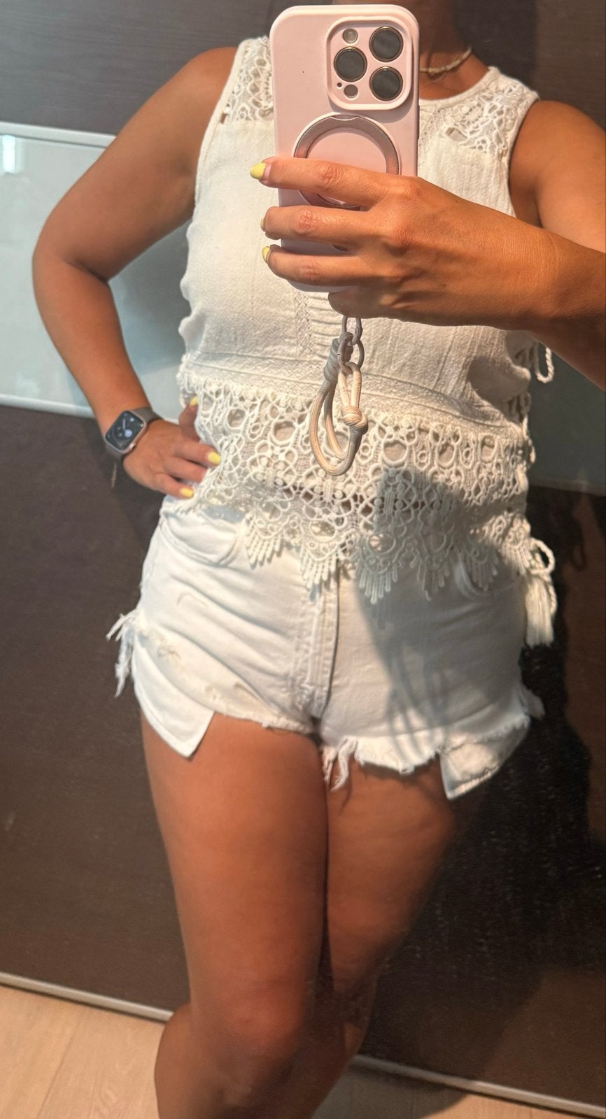 Zara witte jeans short maat 38, nieuw, Kleding | Dames, Spijkerbroeken en Jeans, Ophalen of Verzenden, Nieuw, Wit