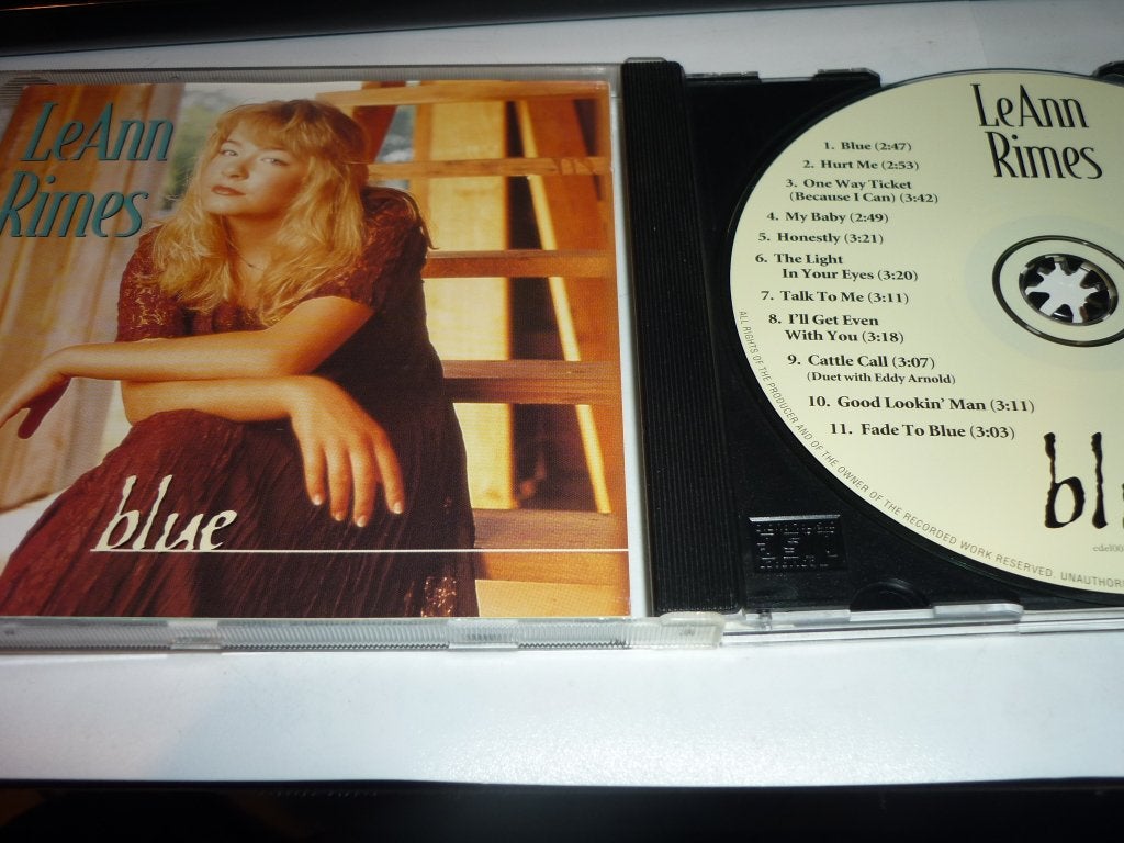 LeAnn Rimes - Blue CD (Country, Americana), Americana, Ophalen of Verzenden, Zo goed als nieuw, Inclusief boekje