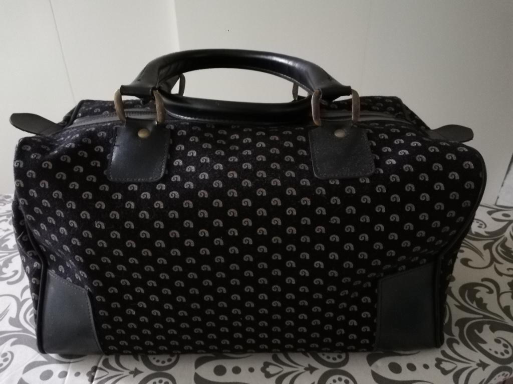 Bowling tas in textiel, Ophalen of Verzenden, Zo goed als nieuw, Zwart, Overige typen