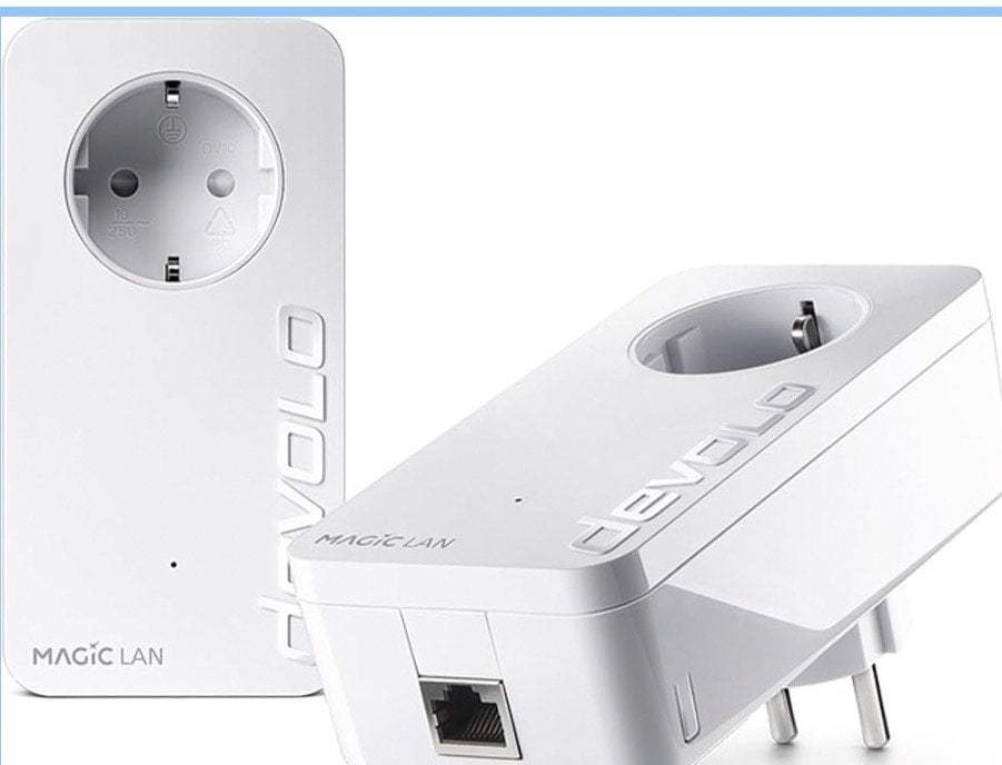 Devolo Magic 2 LAN Powerline Adapter Kit, Ophalen of Verzenden, Gebruikt, Router
