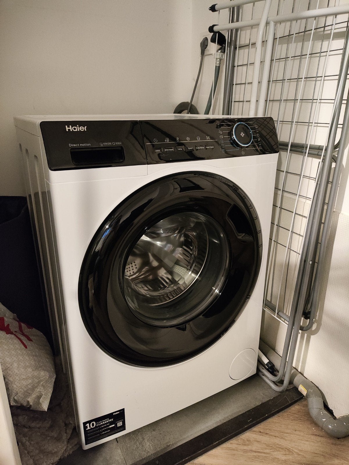 Haier I-Pro Series 3 Wasmachine - Zo goed als nieuw, Ophalen, 1200 tot 1600 toeren, 8 tot 10 kg, Zo goed als nieuw