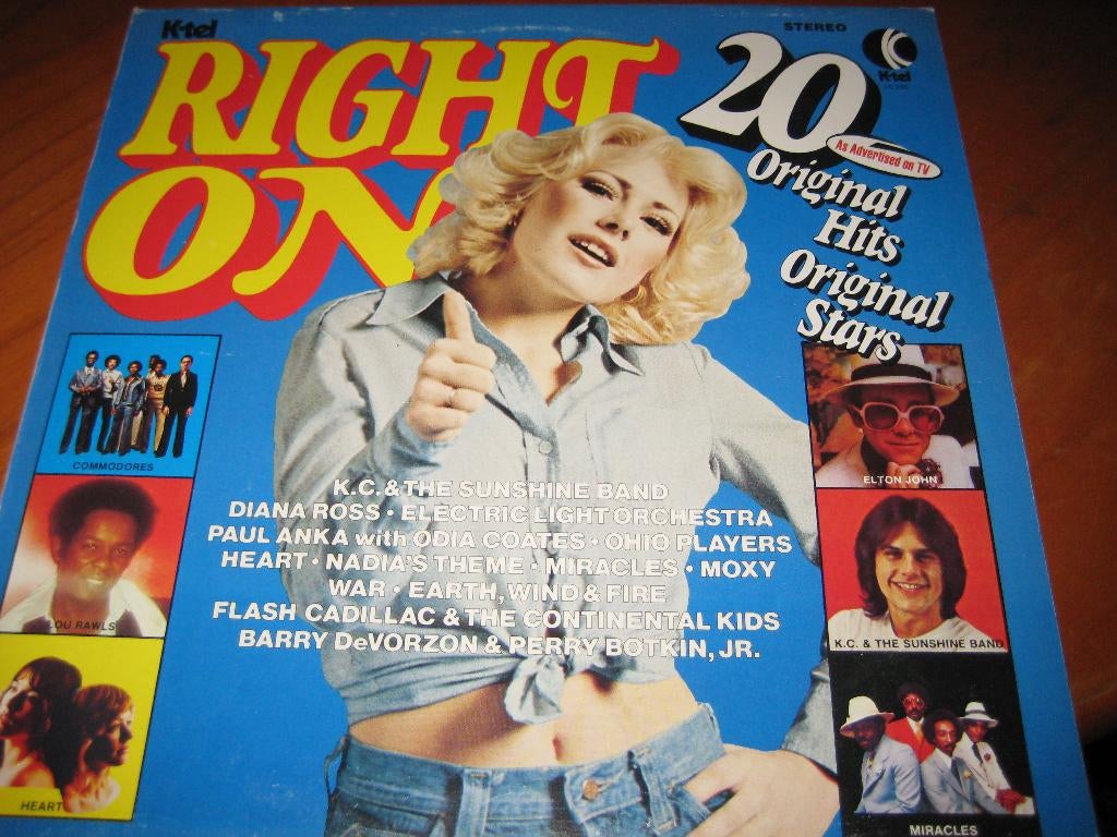 LP, K-tels: Right on, Ophalen of Verzenden, Zo goed als nieuw, 12 inch