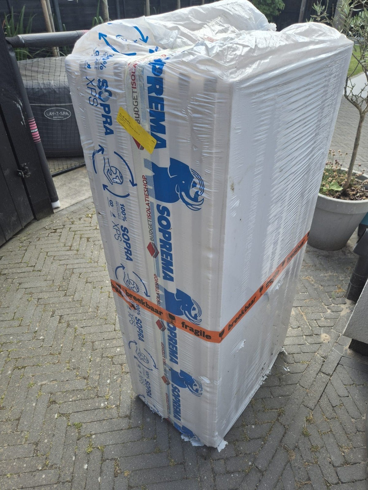 Soprema XPS isolatieplaten 6 m2 - Nieuw in verpakking, Dakisolatie, Nieuw, 5 tot 10 m², Hardschuim (Pir)