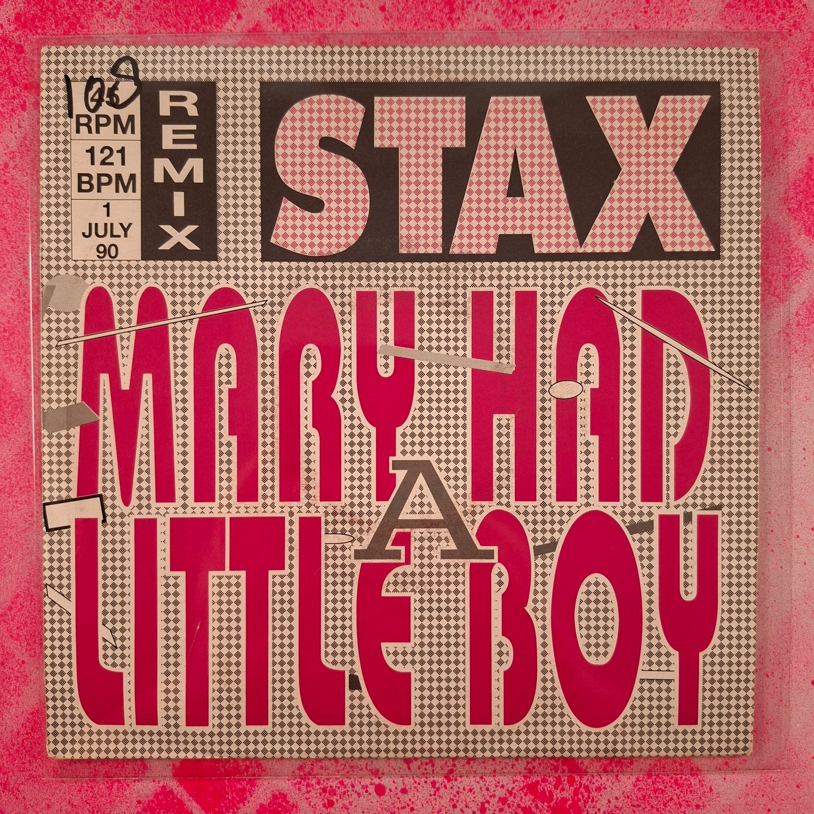 STAX Mary had a ittle boy single.                     Star45, Inclusief binnenhoes, Ophalen of Verzenden, Gebruikt, Nederlandstalig