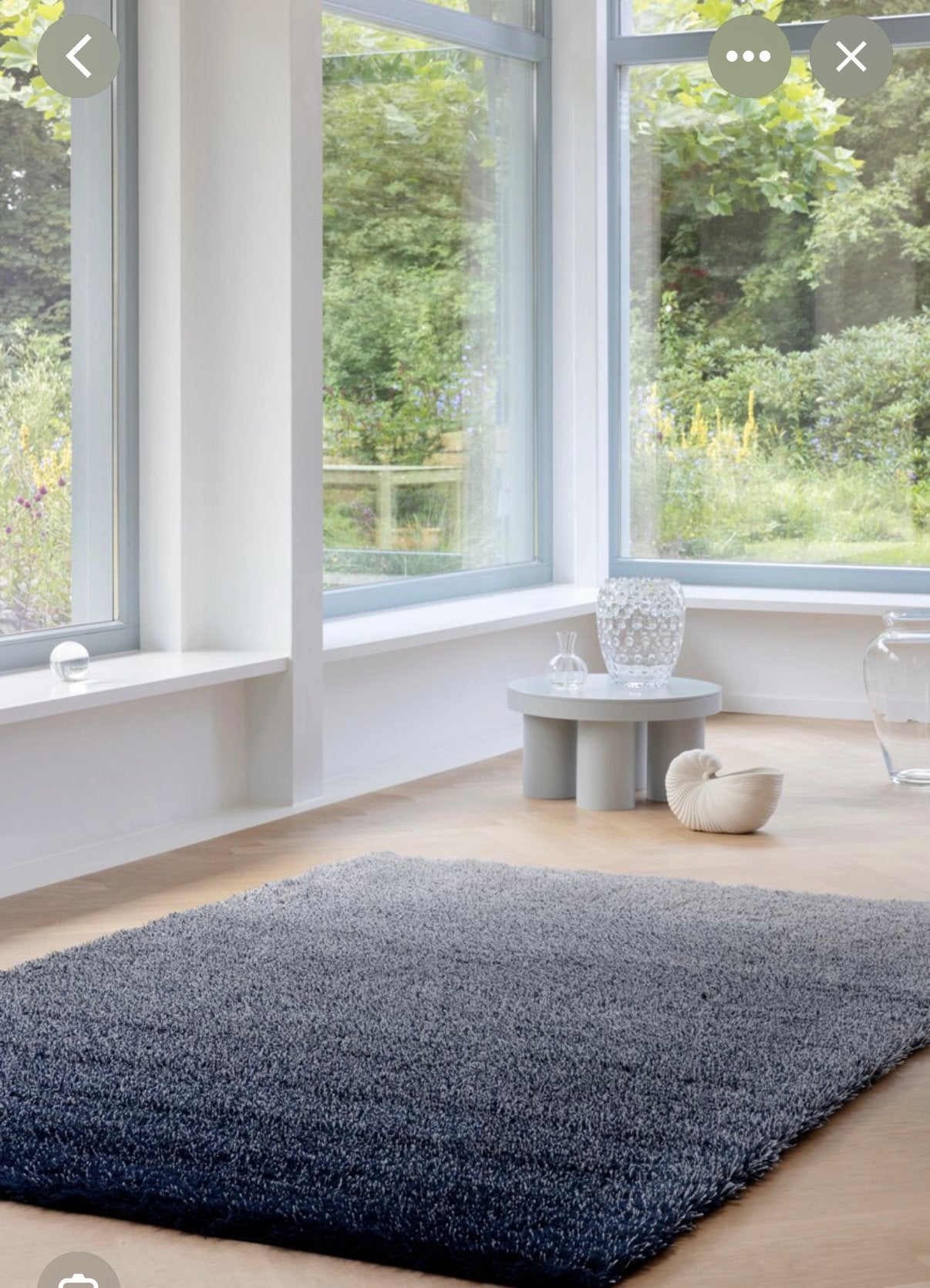 Brink en Campman tapijt Shade high Silver Polar Night  NEW, Huis en Inrichting, Ophalen, Blauw, 200 cm of meer, Rechthoekig