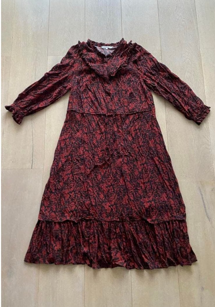 Miljuschka 46 jurk, Kleding | Dames, Jurken, Maat 46/48 (XL) of groter, Ophalen of Verzenden, Zo goed als nieuw, Rood