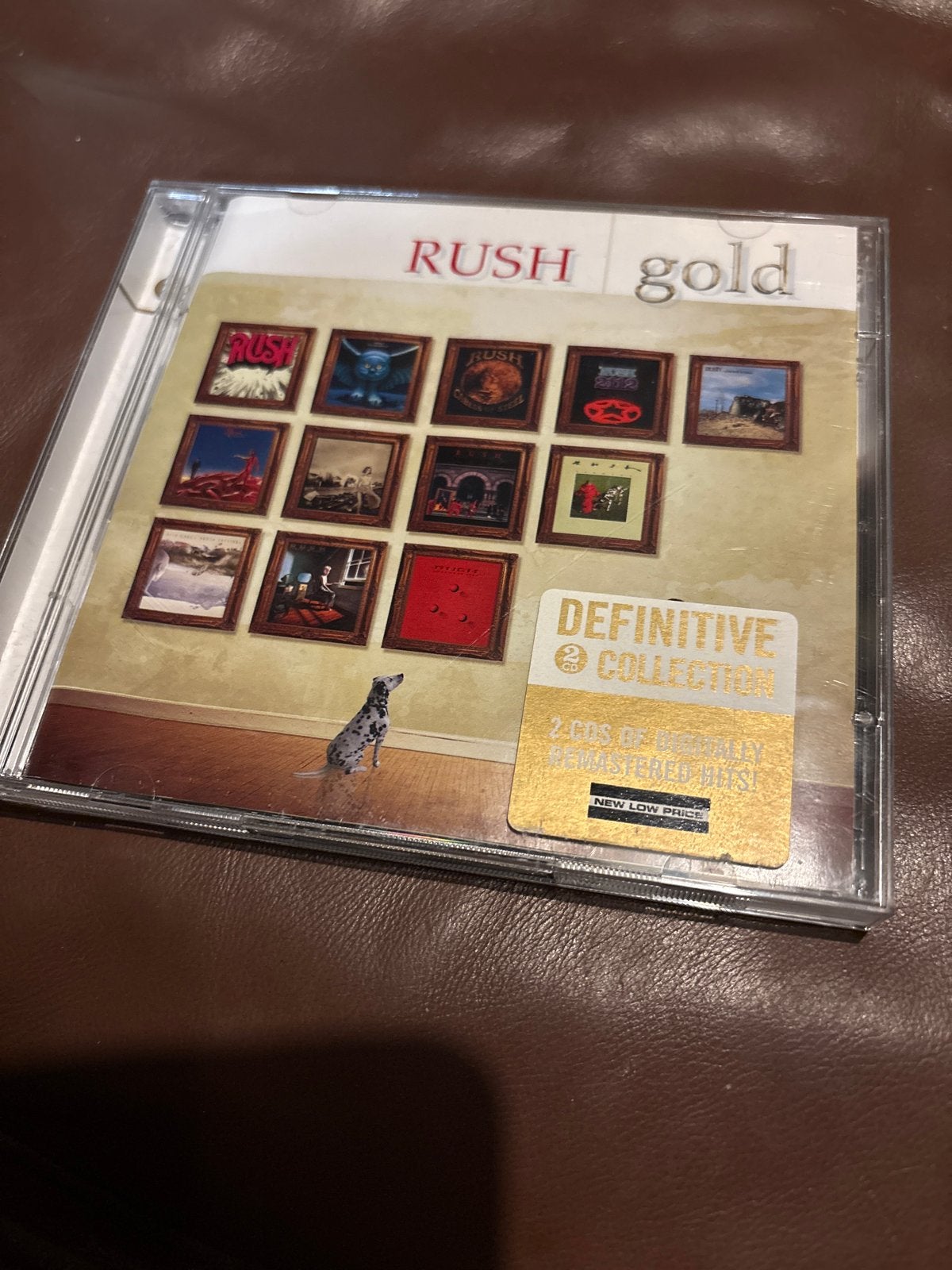 Rush - Gold (Definitive 2CD Collection) Remastered Best Of, Ophalen of Verzenden, Zo goed als nieuw, Verzamelalbum, Remastered