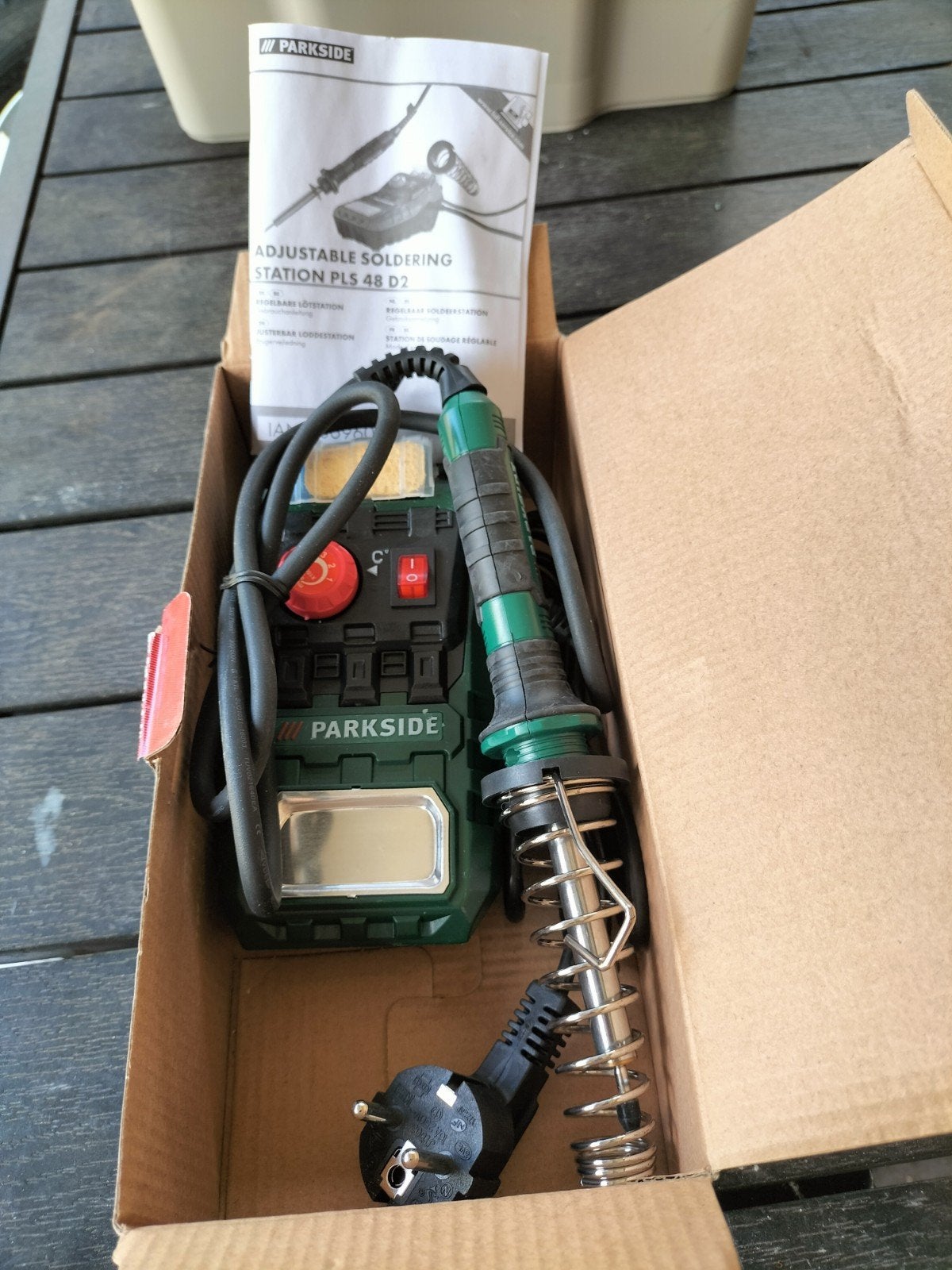 Parkside Soldeerstation PLS 48 D2 - Nieuw in doos, Ophalen of Verzenden, Nieuw