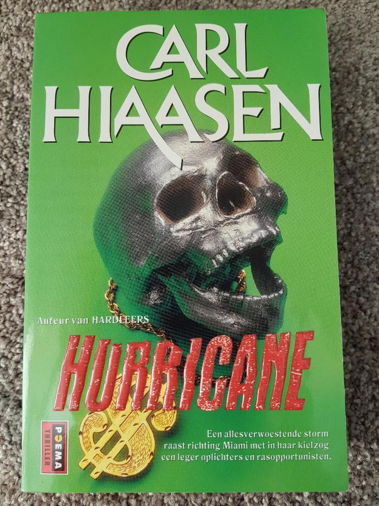 Boek : Hurricane -- Carl Hiaasen, Boeken, Thrillers, Zo goed als nieuw, Ophalen of Verzenden