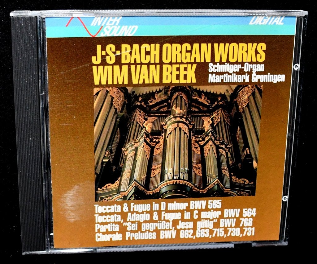 Wim van Beek - Schnitger Organ Martinikerk Groningen - J.S., Cd's en Dvd's, Ophalen of Verzenden, Classicisme, Zo goed als nieuw