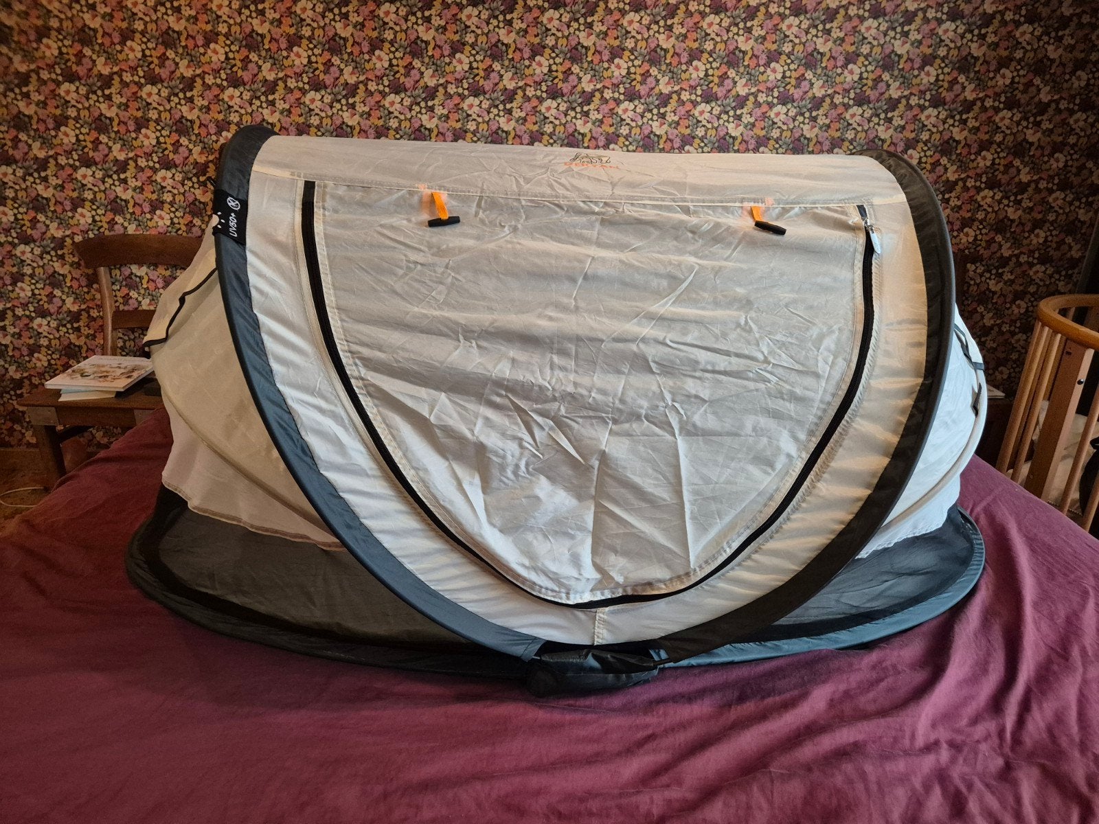 Deryan Luxe Peuter Tentje met Matras en Windschermen, Ophalen of Verzenden, Zo goed als nieuw