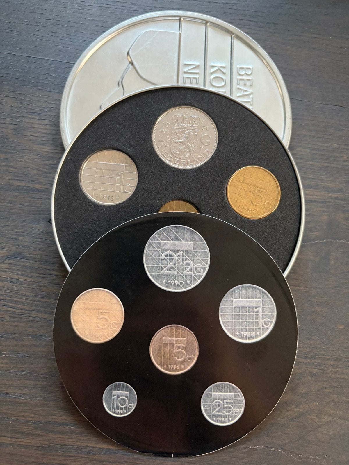 Gulden verzamelbox +1 gulden Loeki 2001, Ophalen of Verzenden