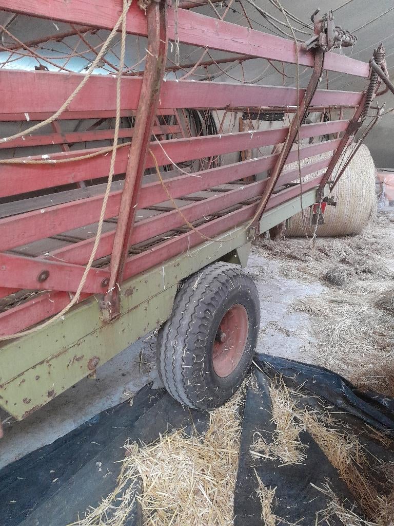 Bergmann opraapwagen, Ophalen, Gebruikt