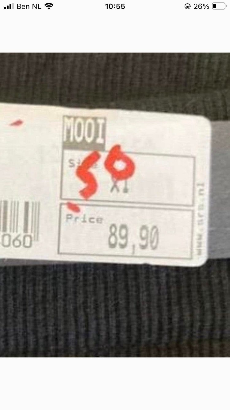 Nieuw Huispakken Jogging Vrijetijdsbroek 10  DAYS (XL), Ophalen of Verzenden, Nieuw, Zwart