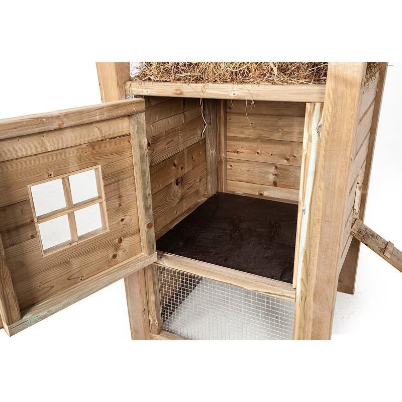 Konijnenhok Hooiberg Sterre, Dieren en Toebehoren, 110 cm of meer, Nieuw, Ophalen of Verzenden, 90 cm of meer