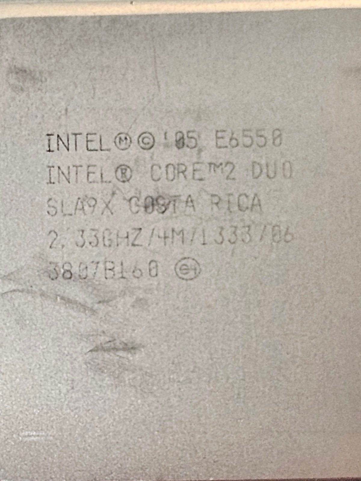 Intel Core 2 Duo E6550 Processor, LGA775, Intel Core 2 Duo E6550, Gebruikt, 2-core