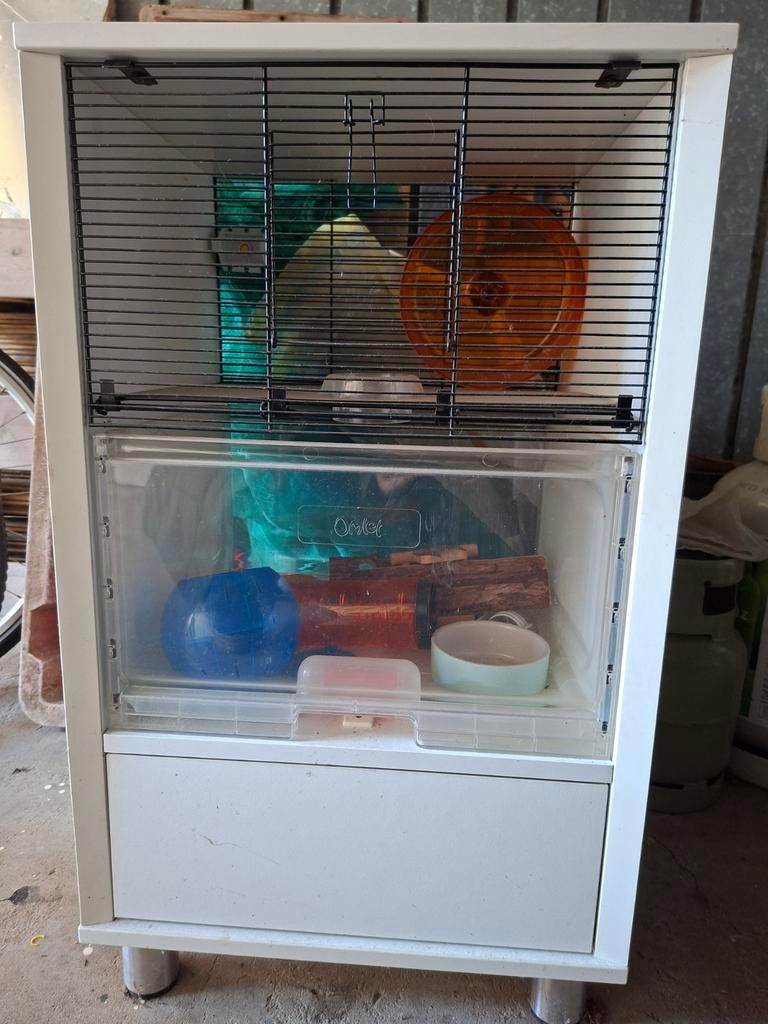 Hamsterkooi, Minder dan 60 cm, Kooi, Minder dan 75 cm, Ophalen of Verzenden