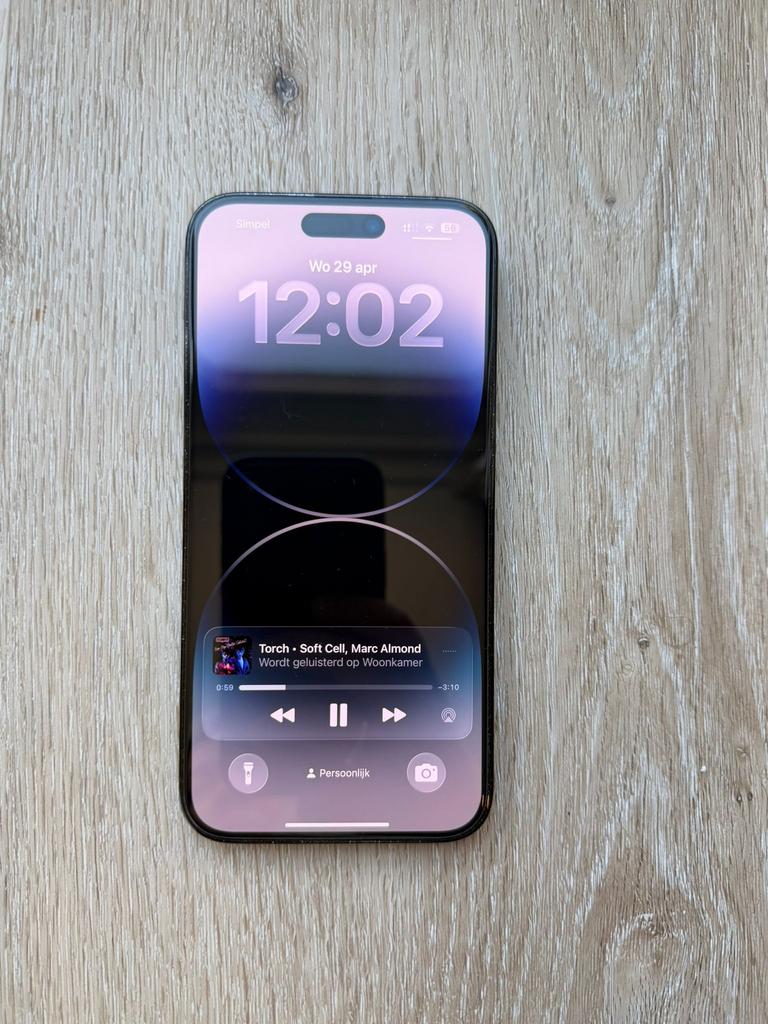 Apple iPhone 14 Pro Max 256GB Space Black – Zeer nette staat, Telecommunicatie, Mobiele telefoons | Apple iPhone, Zwart, Zo goed als nieuw