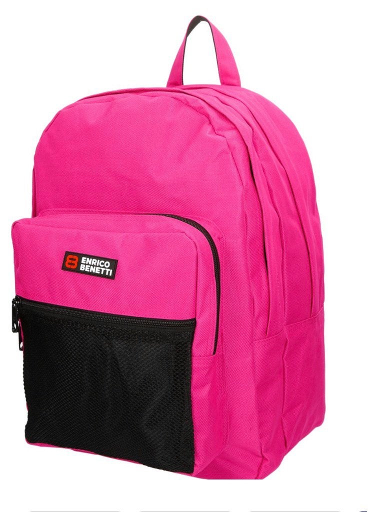 Roze Enrico Benetti rugzak 30L - 43x31x14 cm, Sieraden, Tassen en Uiterlijk, Tassen | Rugtassen, Zo goed als nieuw, Overige merken