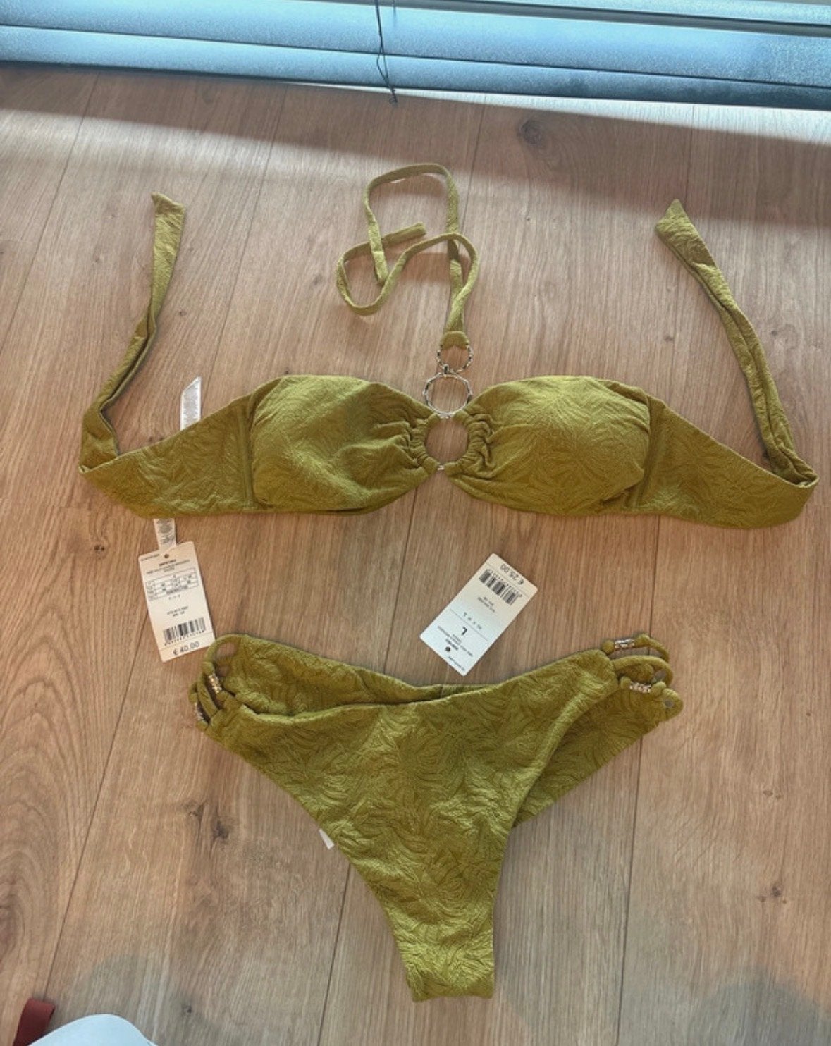 Nieuw bikini setje calzedonia, Verzenden, Nieuw, Groen, Bikini