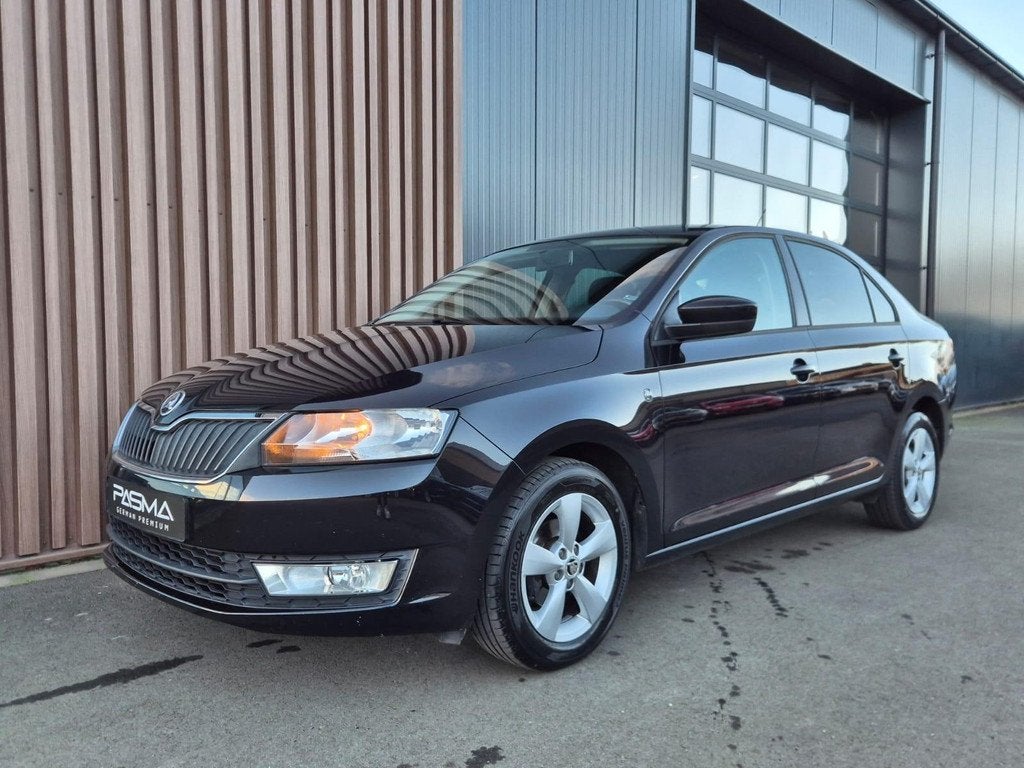 Skoda Rapid Sedan 1.2 TSI Greentech Ambition Businessline |, Auto's, Skoda, Voorwielaandrijving, Euro 5, Gebruikt, Zwart