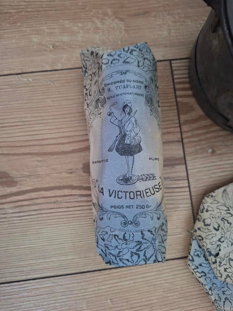 WOI Antiduitse Propagandazakje Surrogaatkoffie wo1 ww1, Ophalen of Verzenden, Landmacht
