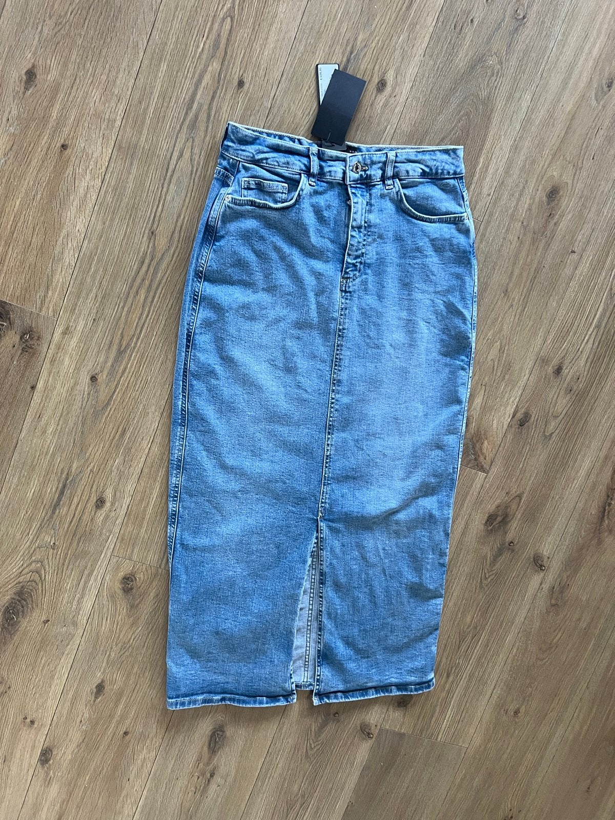 EXPRESSO lange spijkerrok met split, maat M/38, Maat 38/40 (M), Blauw, Nieuw, Ophalen of Verzenden