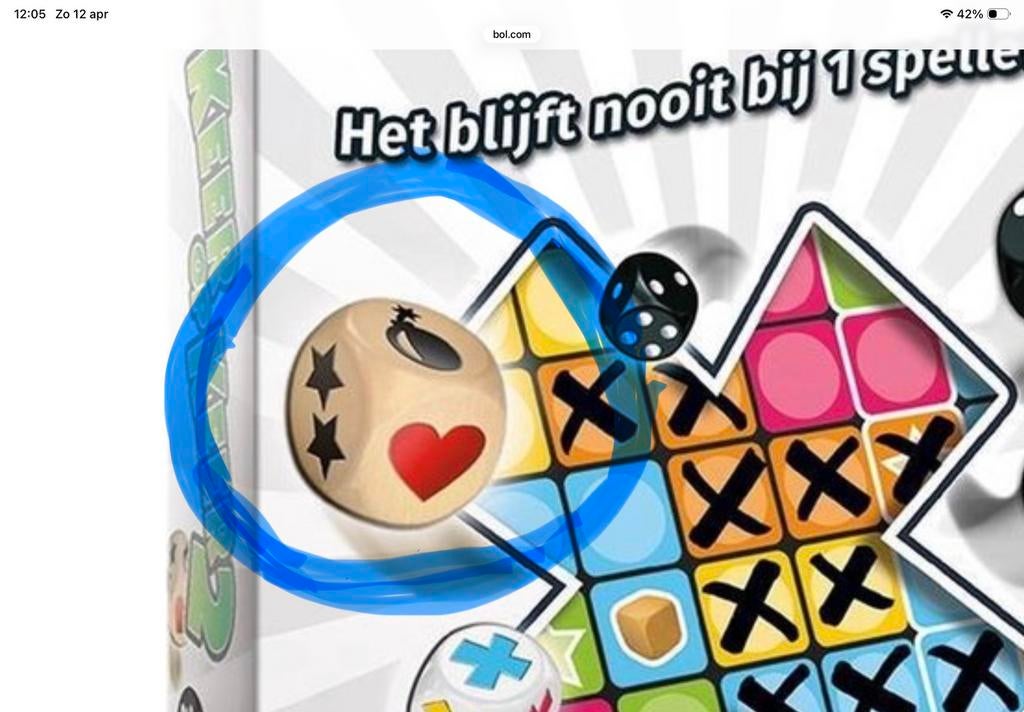 Dobbelsteen keer op keer 2, Ophalen, Zo goed als nieuw