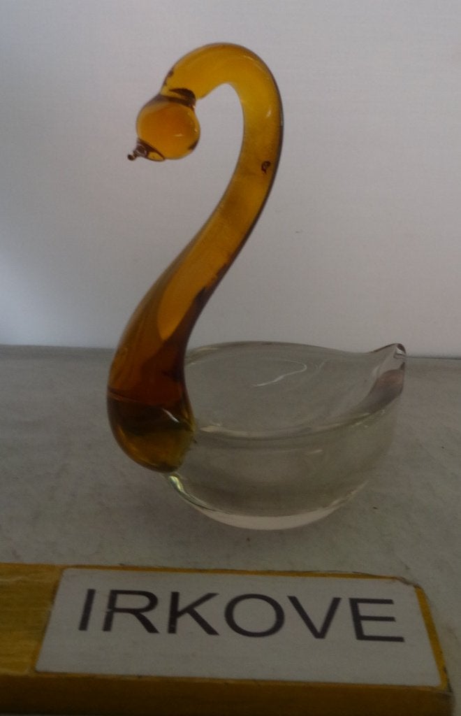 KRISTAL ZWAAN BAKJE * Murano *, Antiek en Kunst, Verzenden