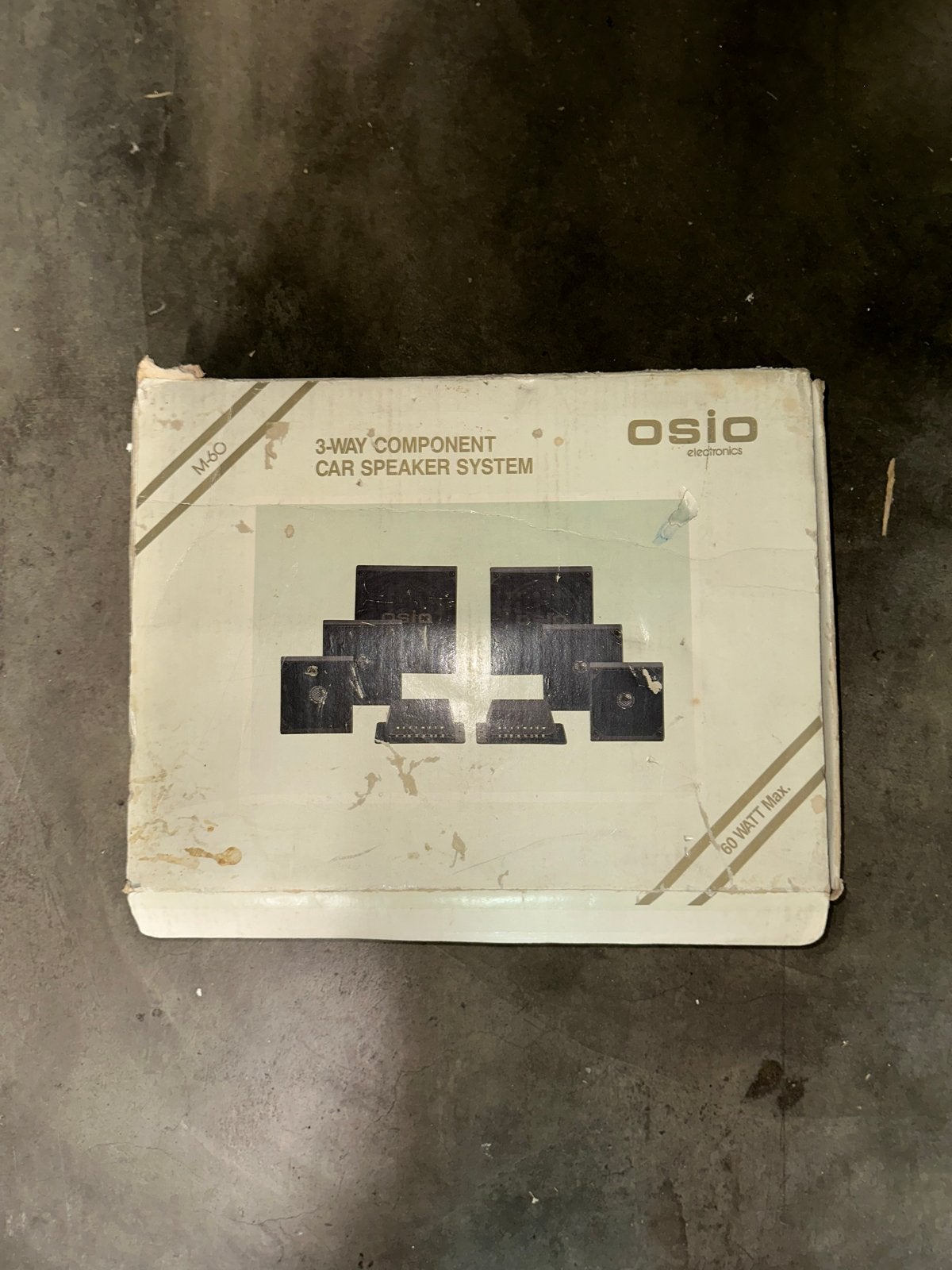 Osio M-60 3-weg Component Car Speaker System, Ophalen of Verzenden, Nieuw