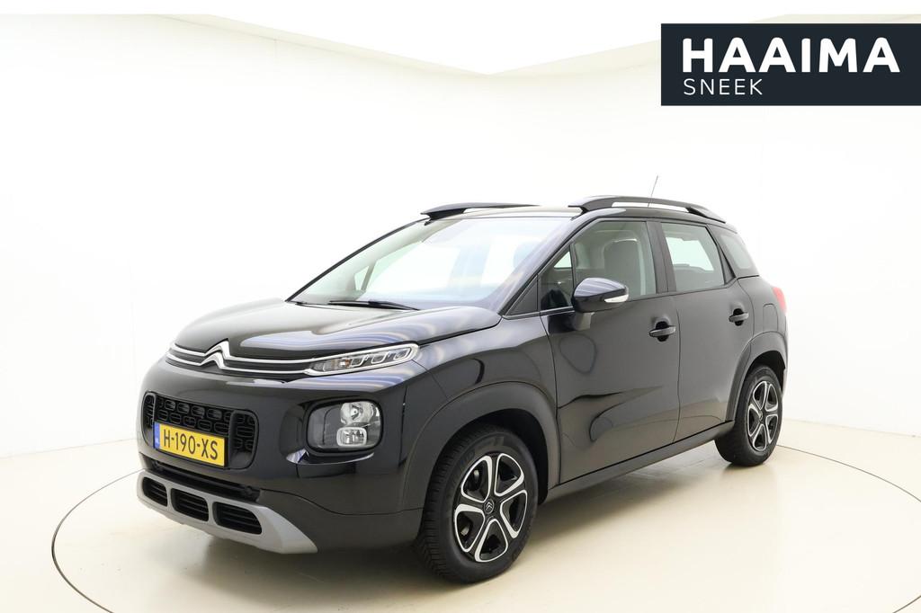 Citroen C3 Aircross 1.2 PureTech S&S Feel | Navigatie | Clim, Auto's, Citroën, Gebruikt, Euro 6, 1199 cc, Zwart