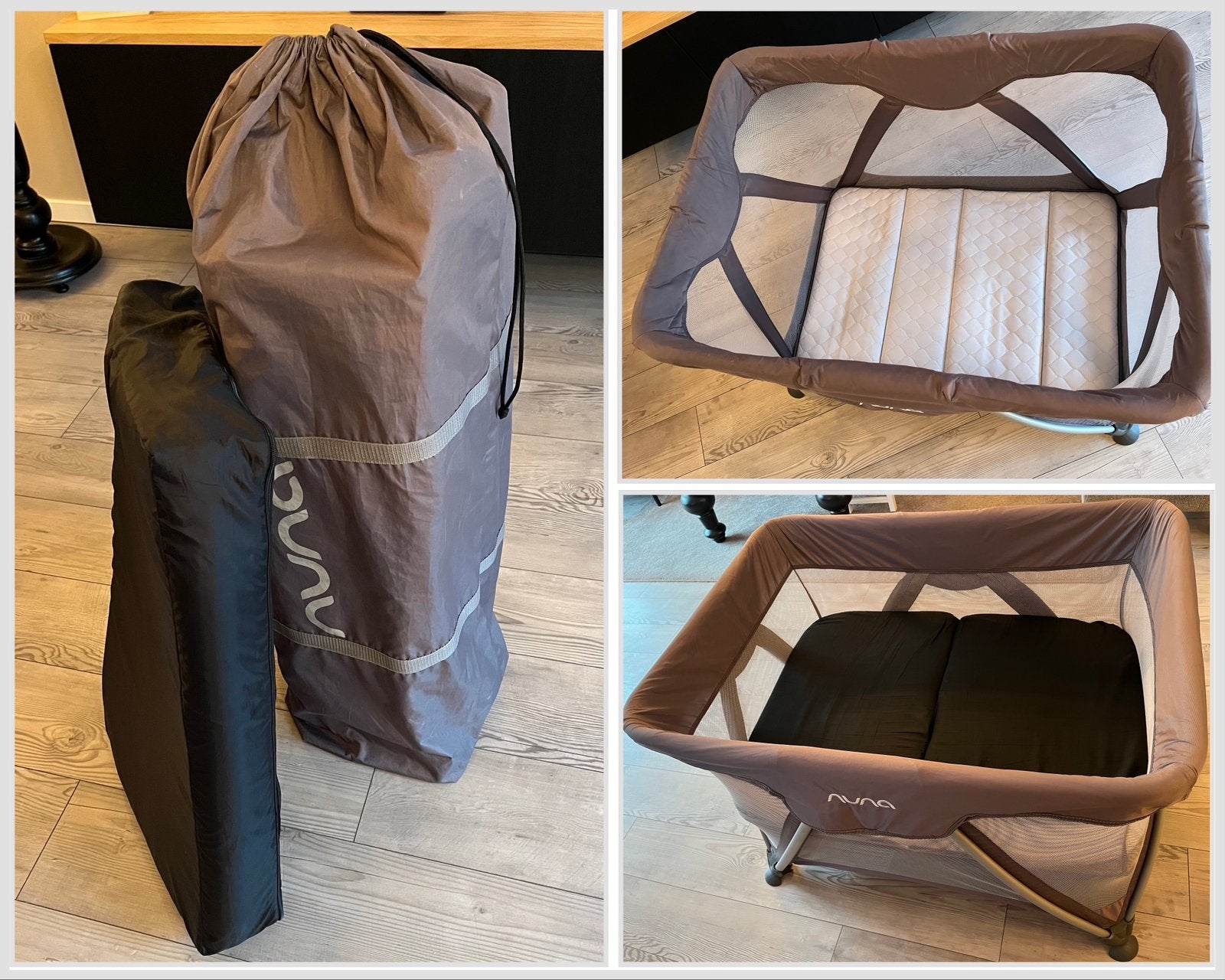 Nuna Sena Reisbedje - Compact en Comfortabel, Kinderen en Baby's, Babywiegjes en Ledikanten, Ophalen, Zo goed als nieuw, Reisbedje
