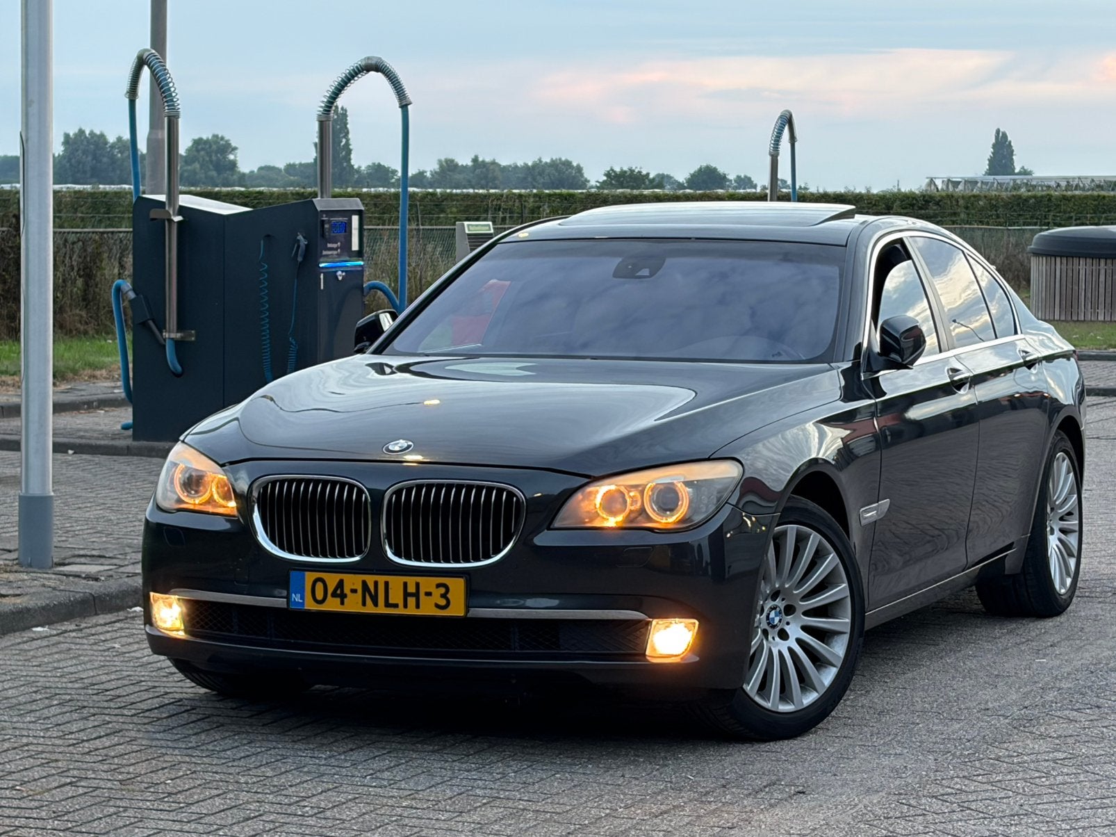 BMW 7-Serie 3.0 I 740 AUT 2008 Grijs, Auto's, Automaat, Achterwielaandrijving, 10 km/l, Particulier