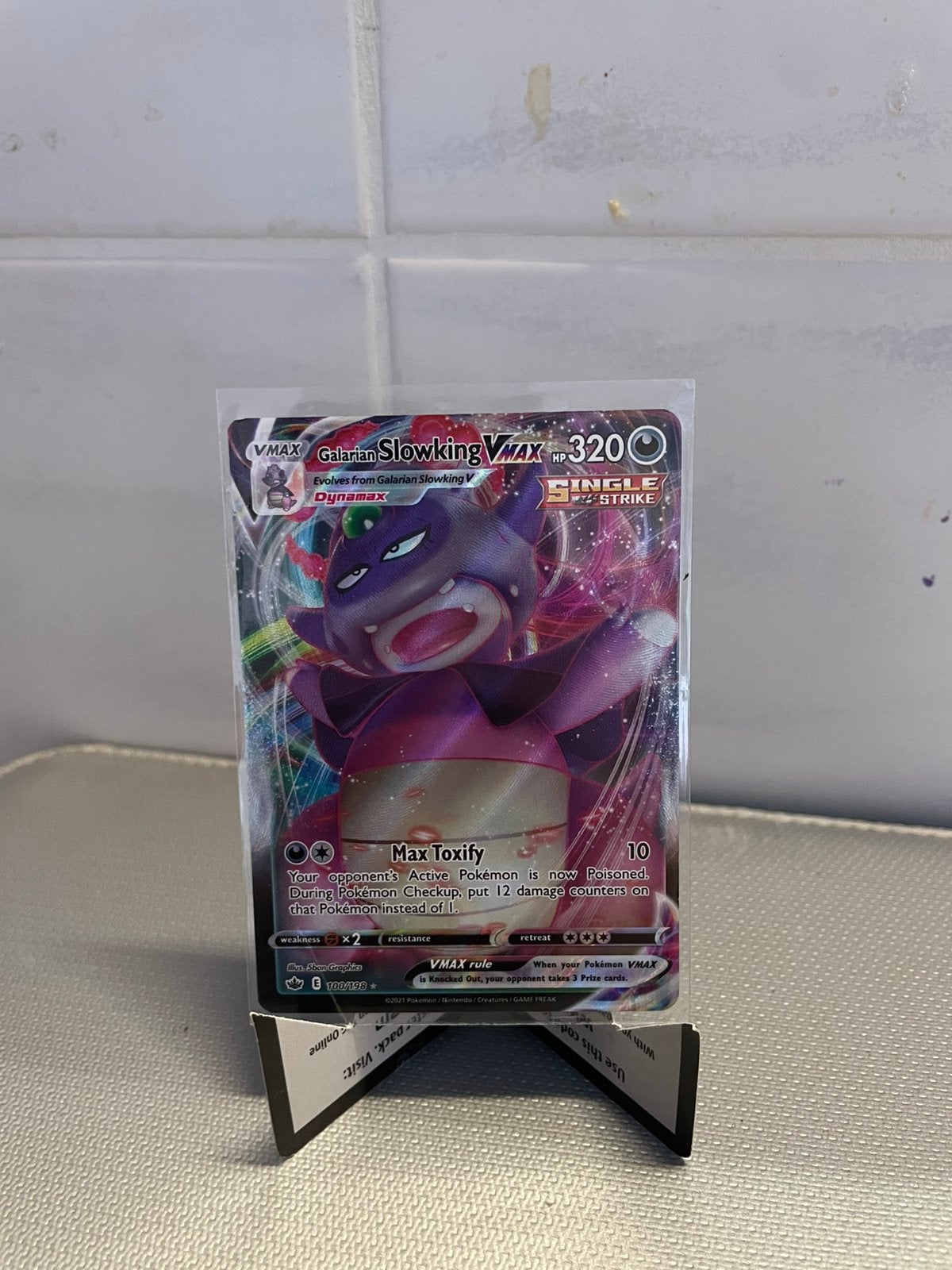 Galarian slowking 100/198, Ophalen of Verzenden, Nieuw