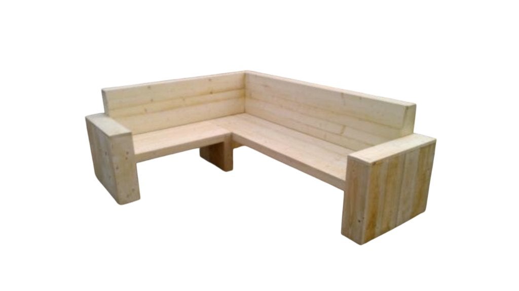 Steigerhouten Loungebanken | Douglas houten loungebanken, Ophalen of Verzenden, Nieuw