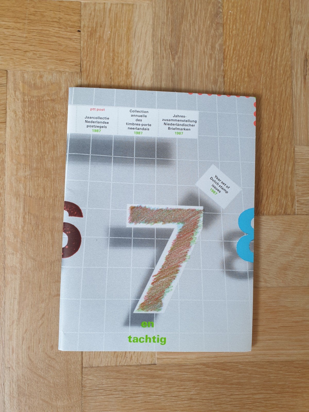 Jaarcollectie 1987 met bijbehorend boekje, Postzegels en Munten, Postzegels | Nederland, Ophalen of Verzenden, Na 1940, Postfris