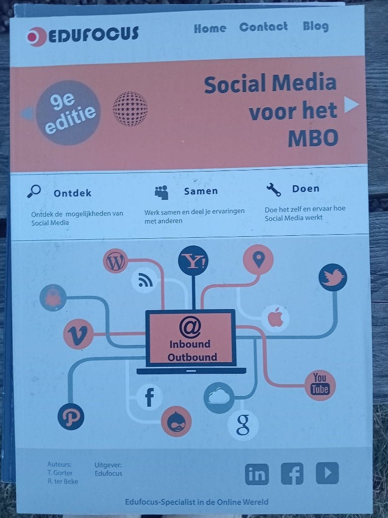 Social Media voor het MBO 9789492442833, Boeken, Ophalen of Verzenden, Zo goed als nieuw, Overige niveaus, Economie
