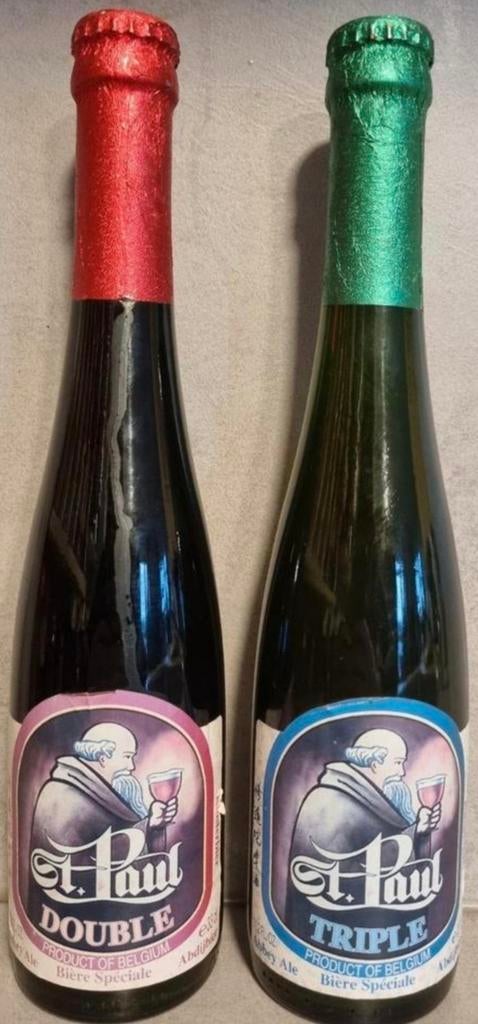 St. Paul Double & Triple 1997 – Abdijbier Sterkens Meer, Ophalen of Verzenden, Zo goed als nieuw, Flesje(s), Overige merken