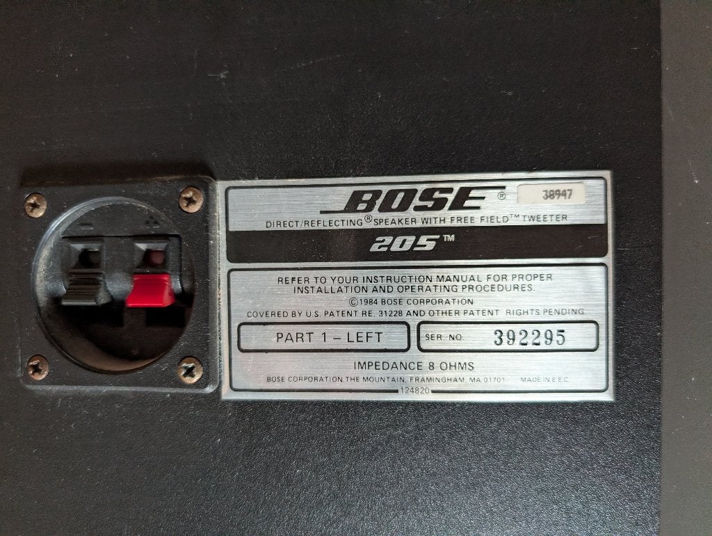 Bose 205 Direct/Reflecting speakers, Audio, Tv en Foto, Ophalen, Gebruikt, 60 tot 120 watt, Bose