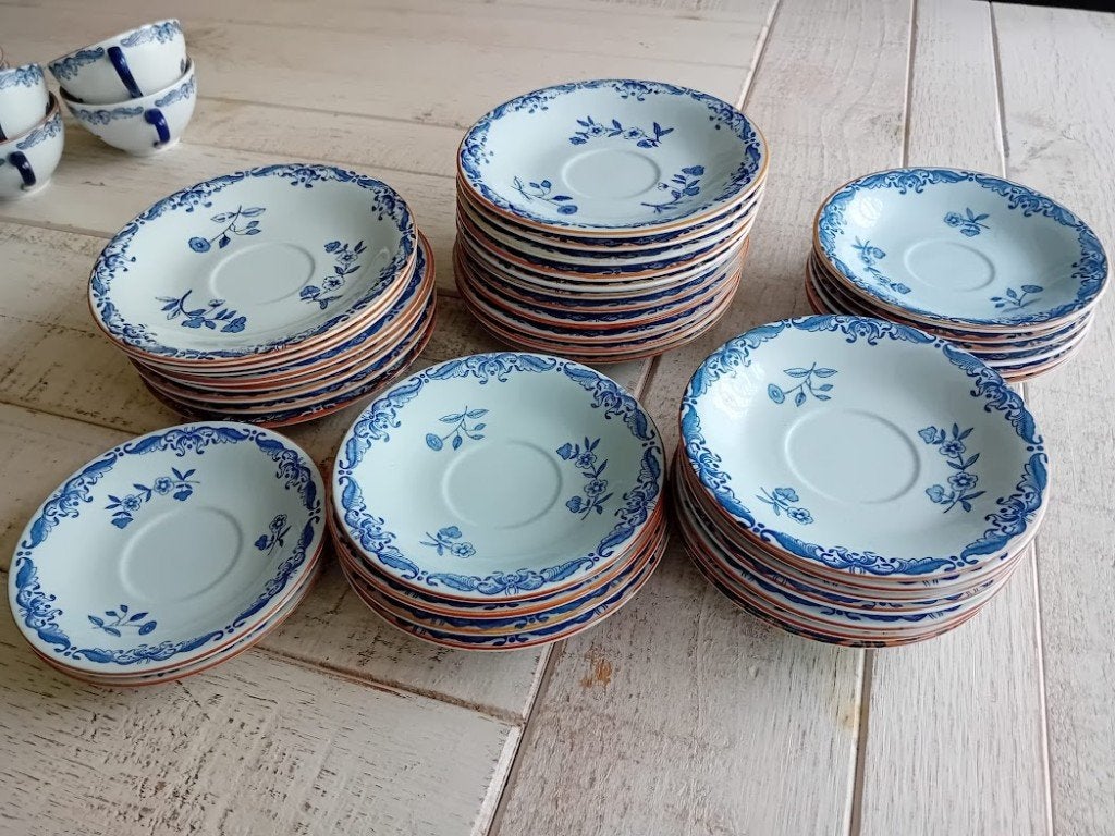Alle maten schotels koffie of thee Rorstrand Ostindia, Ophalen of Verzenden, Zo goed als nieuw, Overige stijlen, Kop(pen) en/of Schotel(s)