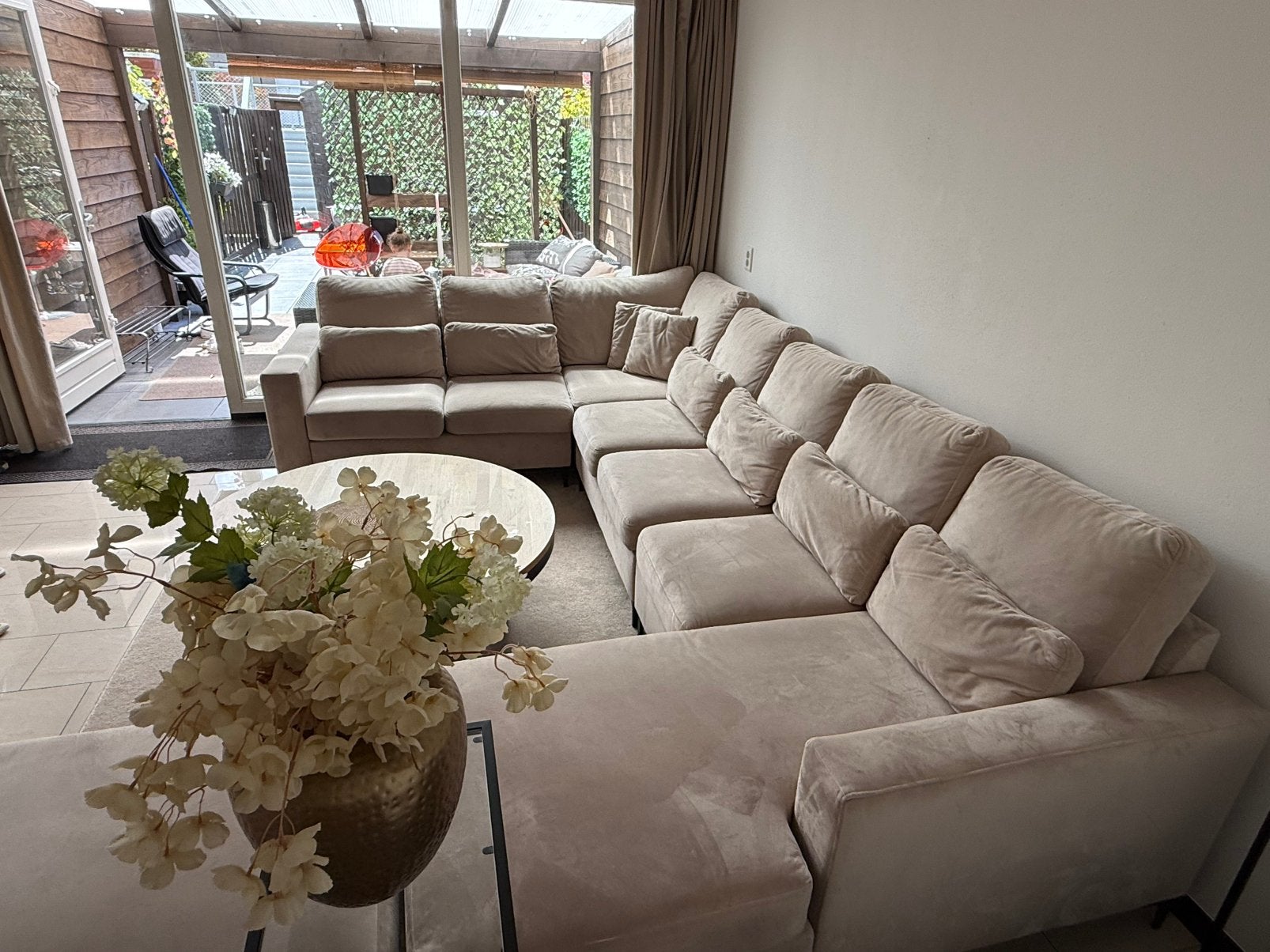 U Bank met Lounge, Ophalen, Zo goed als nieuw