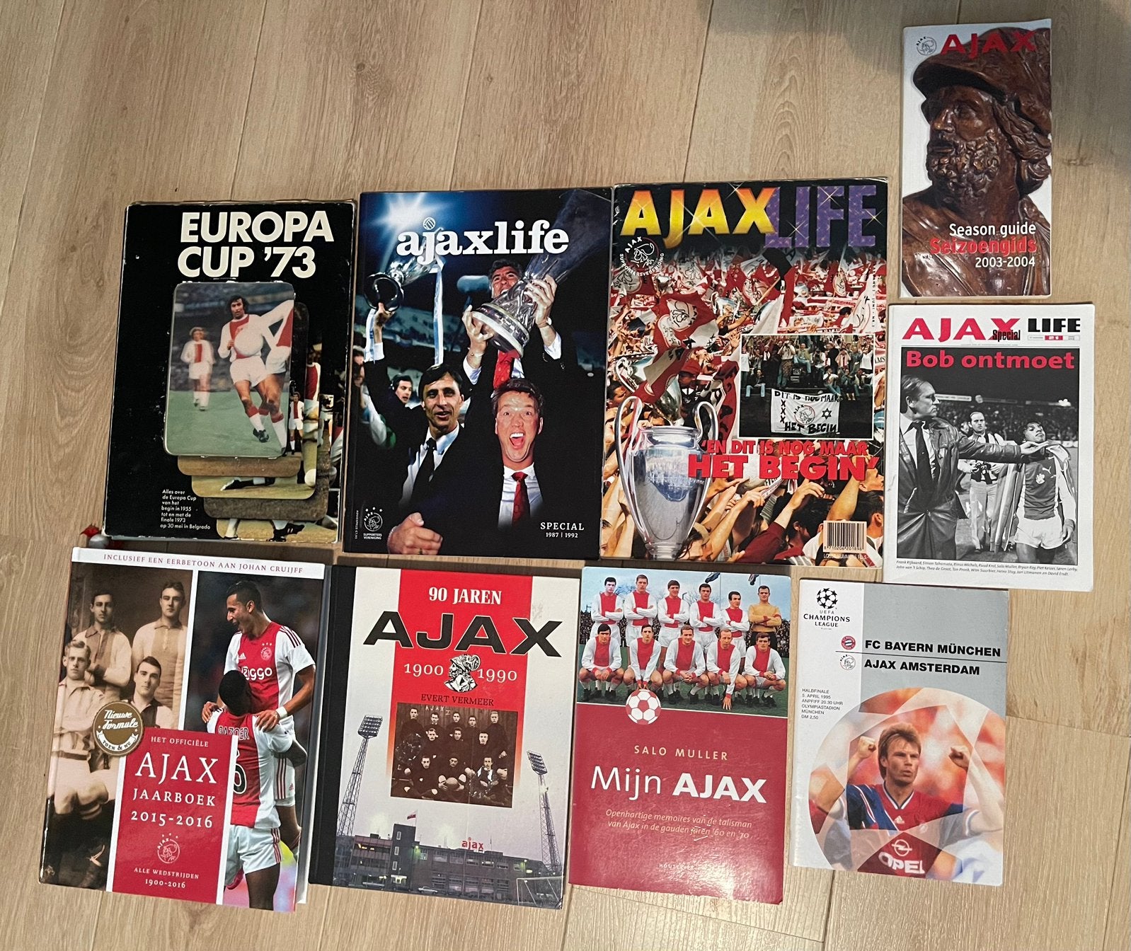 Ajax boeken - ook per stuk te koop, Boeken, Sportboeken, Ophalen of Verzenden, Zo goed als nieuw, Balsport