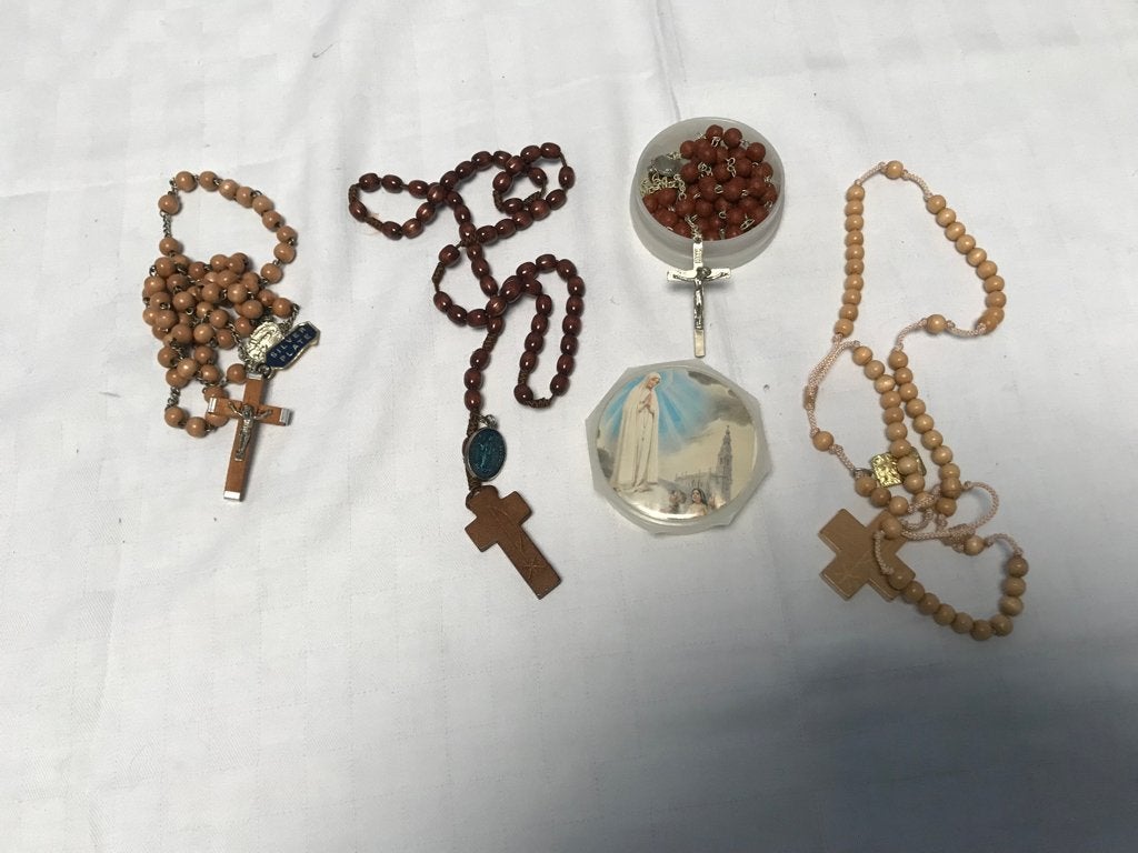 Diverse rozenkransen, Ophalen of Verzenden, Gebruikt, Sieraad, Christendom | Katholiek