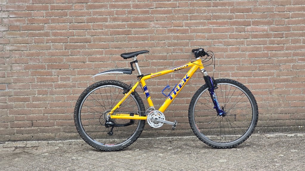 Trek MTB (opknapper), Fietsen en Brommers, Fietsen | Jongens, Gebruikt, Velgrem, Versnellingen, Trek