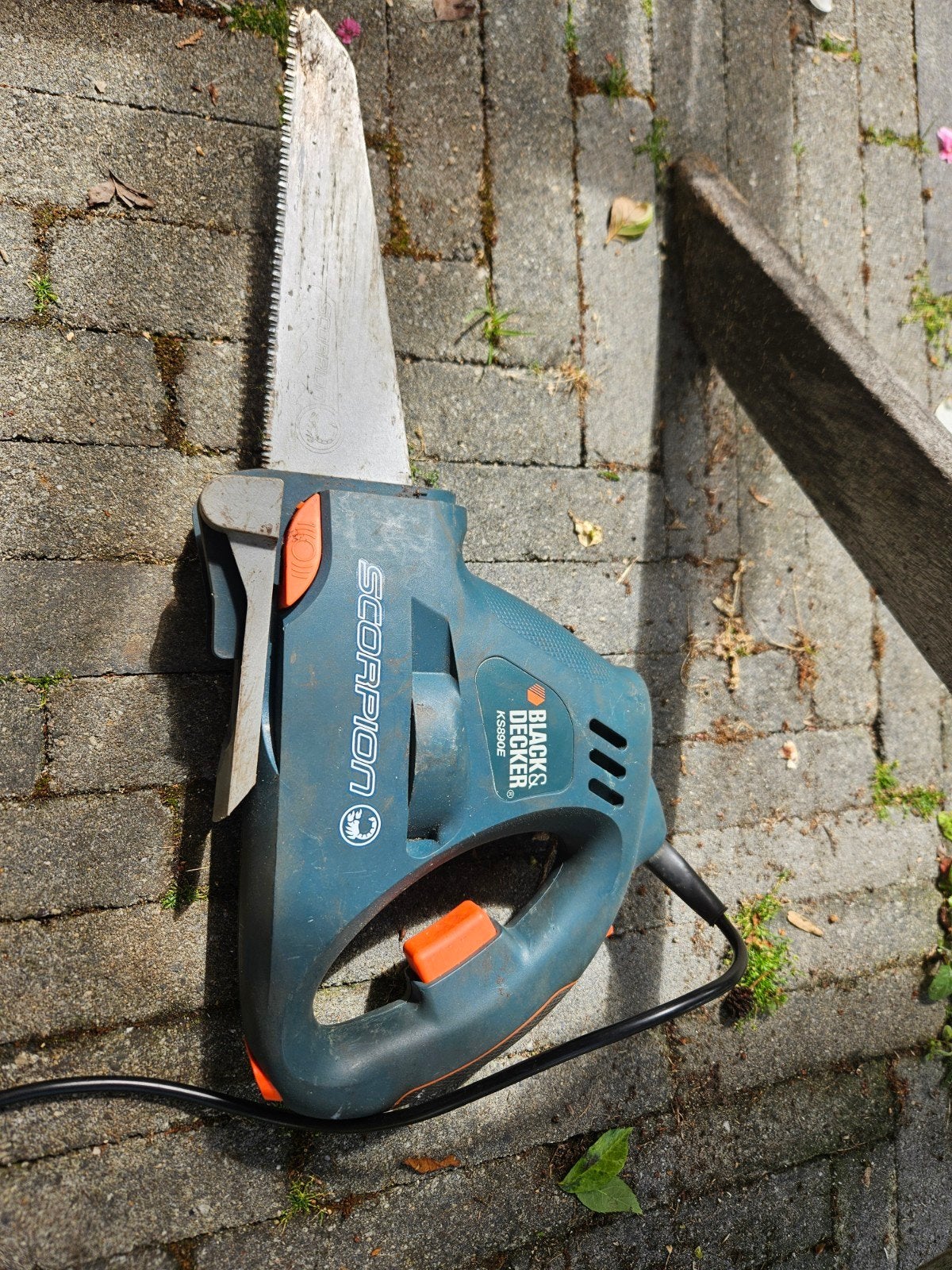 Black& Decker Scorpions zaag, Ophalen, Gebruikt, Elektrisch